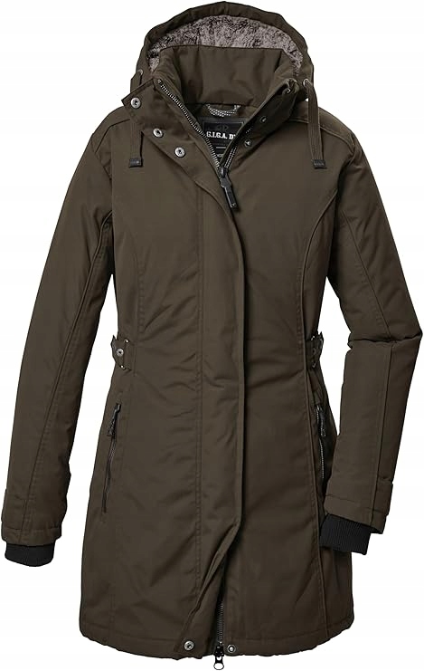 Dámská Bunda Giga DX Parka 38 Khaki Olivová Outdoorová