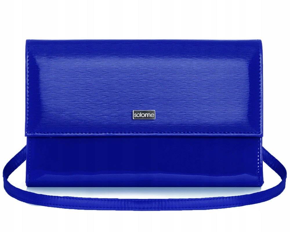 KOBALTOWA KOPERTÓWKA TOREBKA WIZYTOWA SOLOME M31