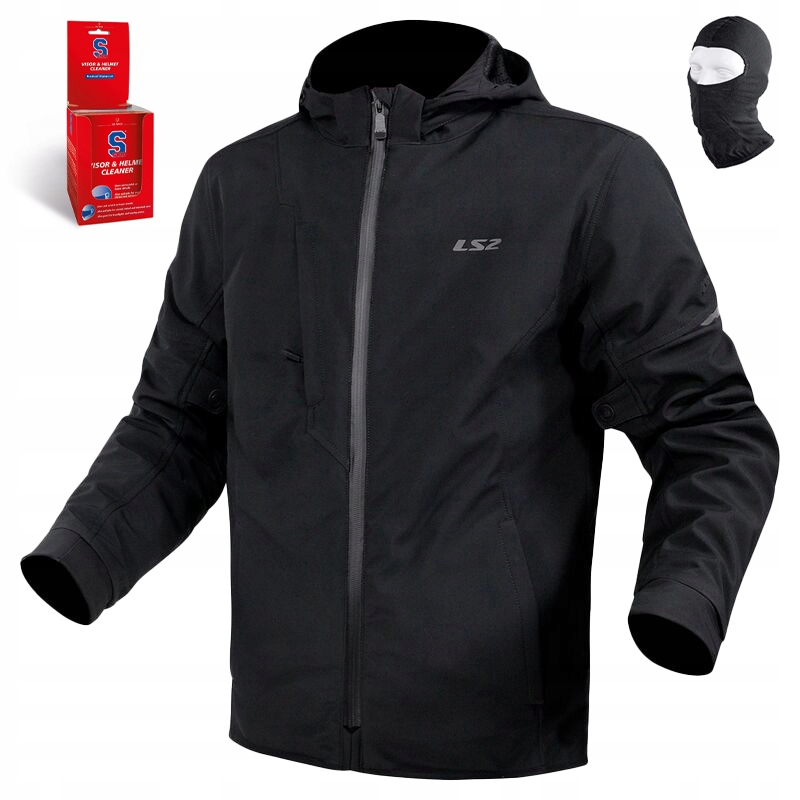 Pánska Motocyklová Bunda LS2 Bolton Vodeodolná Softshellová Podšívka