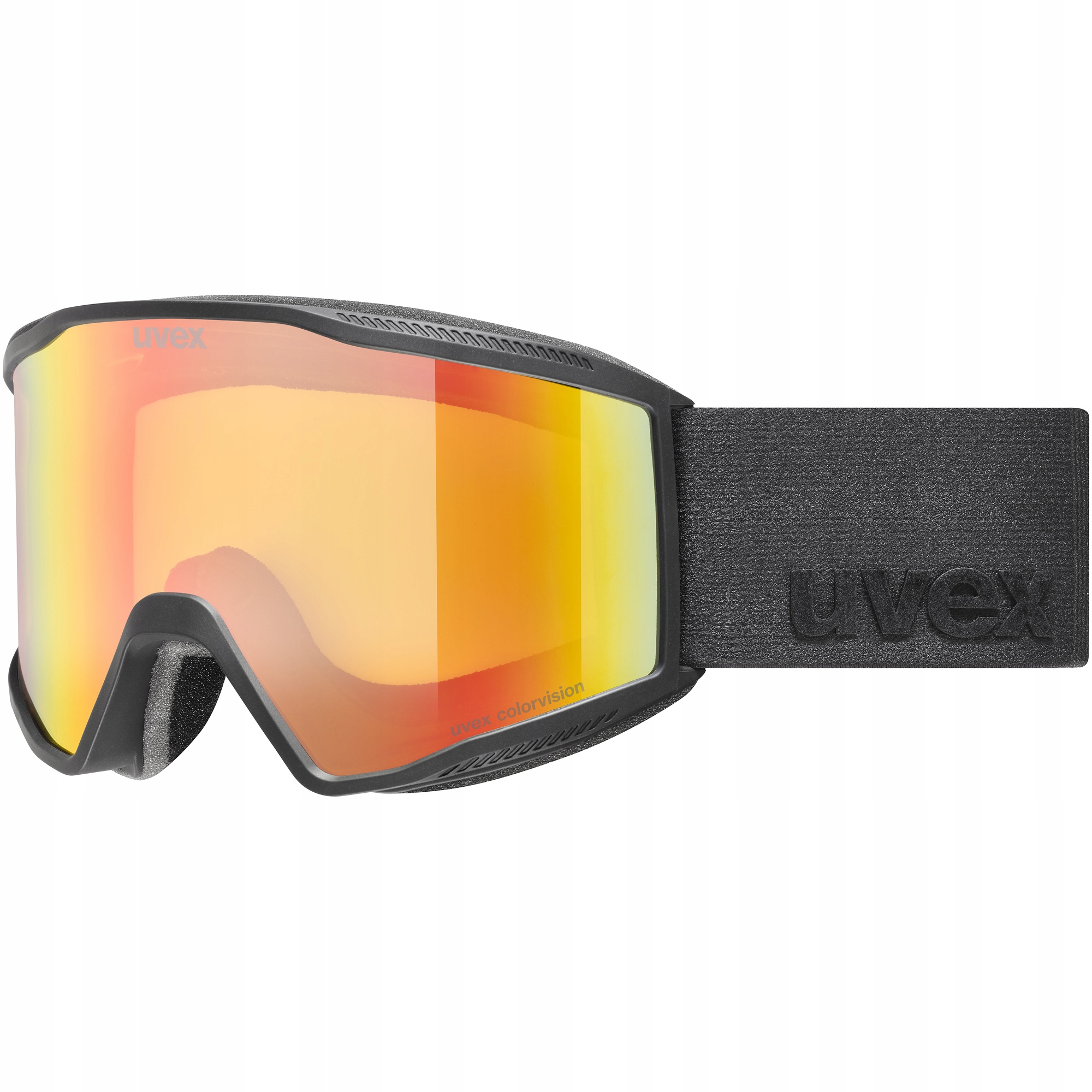 Lyžařské brýle Uvex Blast CV black matt rainbow/yellow S1