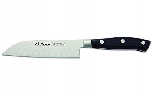 Japonský nôž Santoku Šéfa kuchyne Univerzálny 18 cm Arcos Riviera