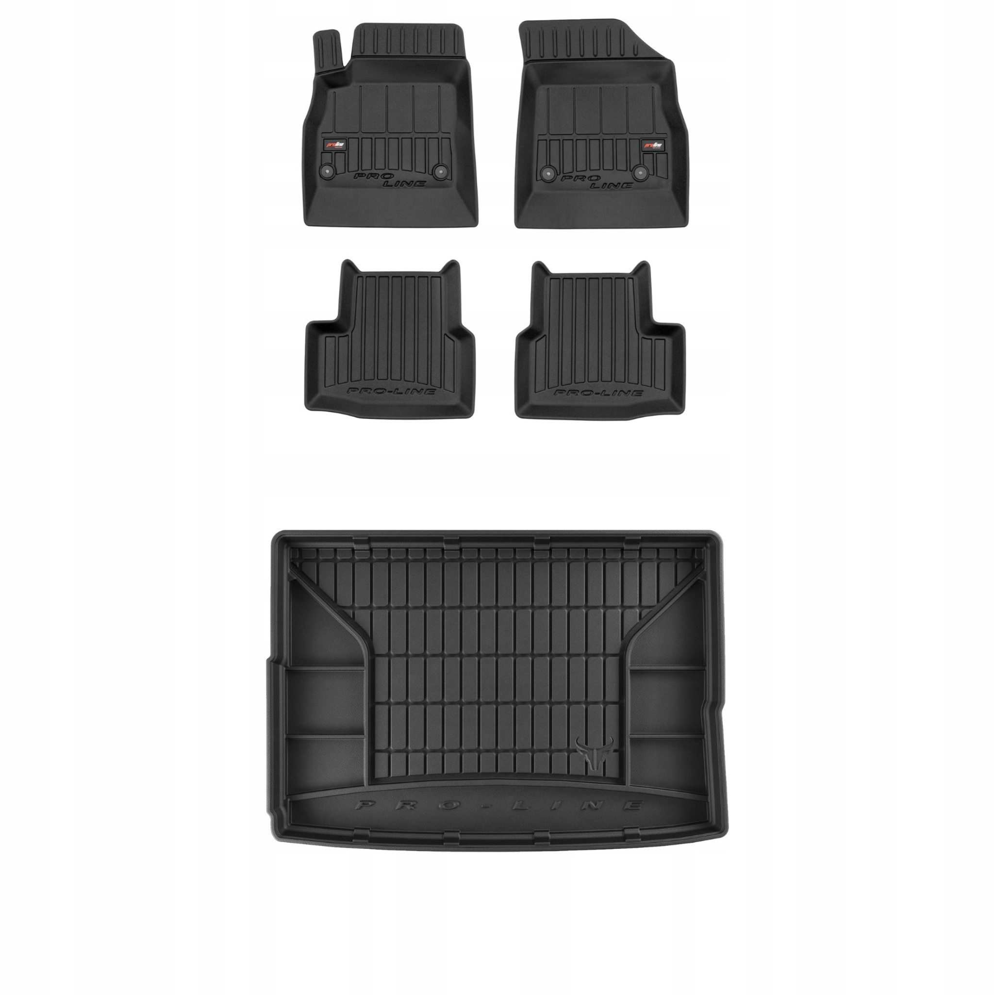 Sada gumových kobercov a rohoží pre Opel Astra K