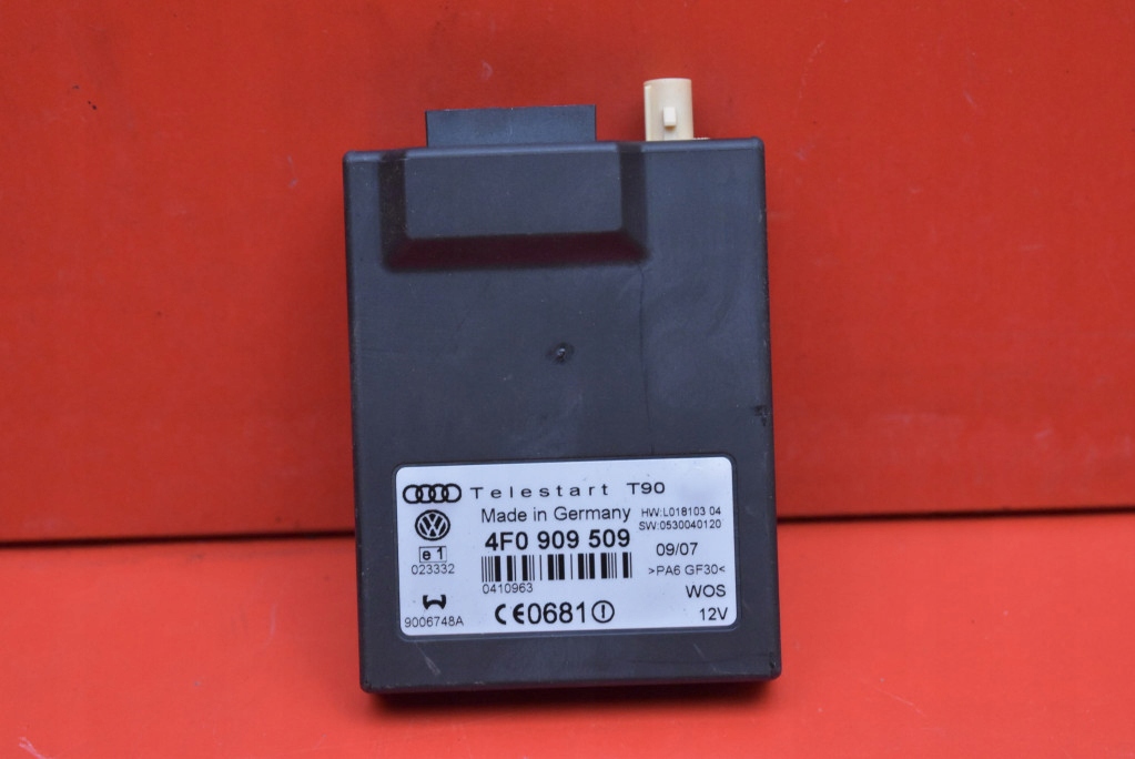 control unit module WEBASTO 4F0909509 AUDI Q7 4L 3.0 TDI 233 KM 05-09