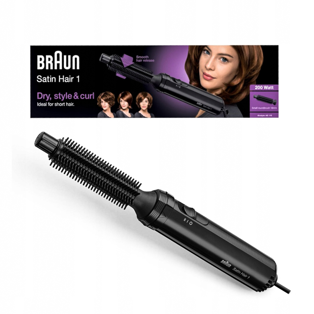 

Suszarko Lokówka Braun Satin Hair 1 AS110 200W