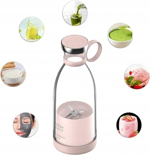 BLENDER PRZENOŚNA SOKOWIRÓWKA BEZPRZEWODOWA Model PG-214