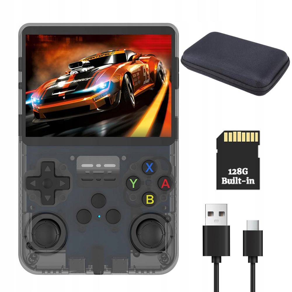 Ręczny Retro Przenośna Konsola Do Gier 128GB Konsola Do Gier Z Joystickiem