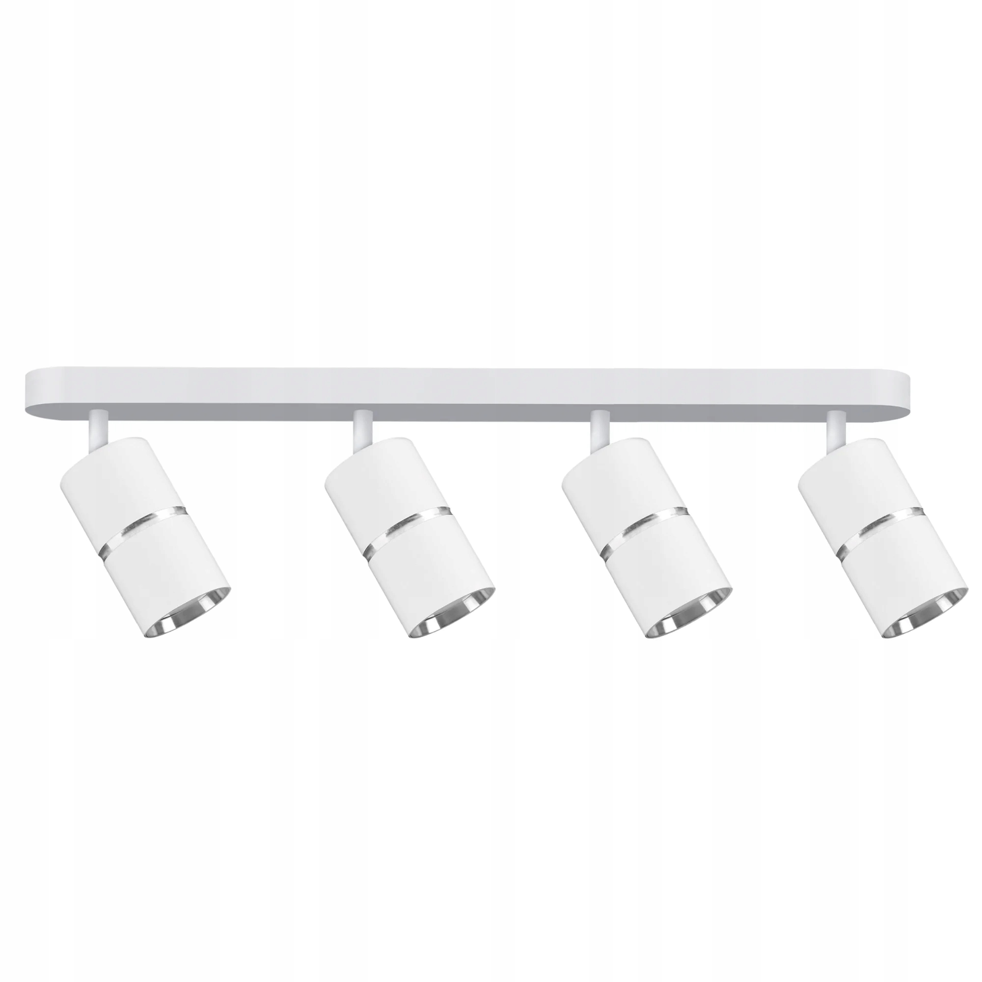 Nástěnná a stropní lampa 4xGU10 Bílá Pohyblivá Bamboo 324665 Polux