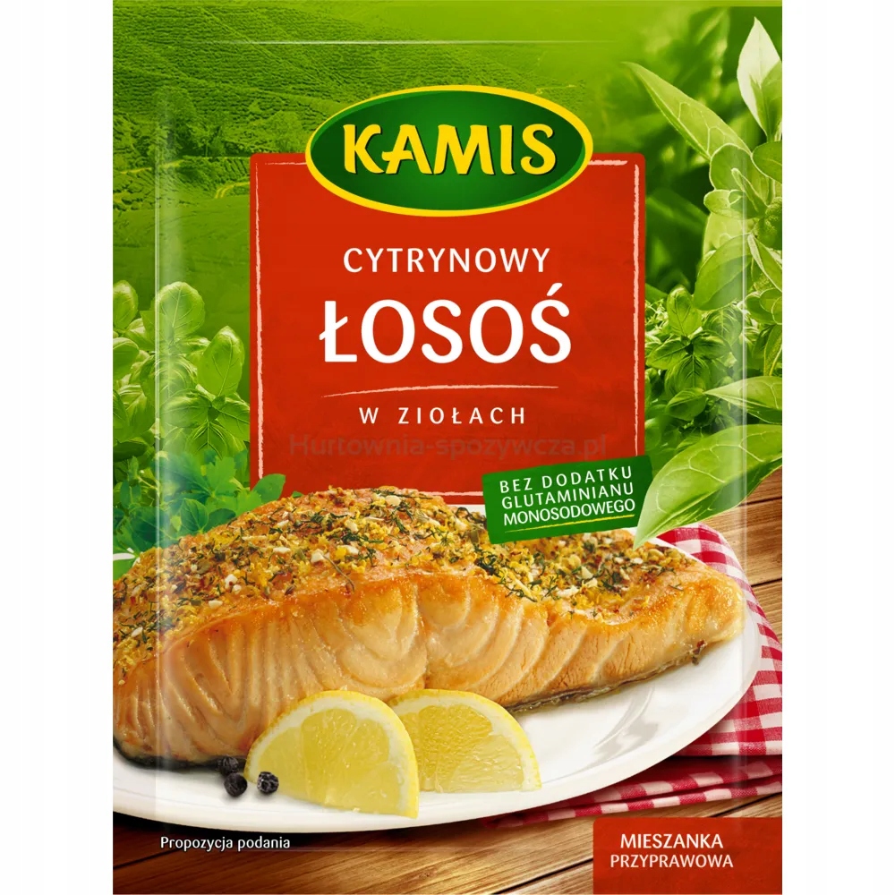 Kamis Citronový losos v bylinkách 18 g