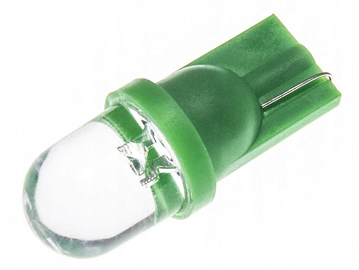 

Żarówka Led W5W W3W T10 12V DC 10mm Smd Zielony