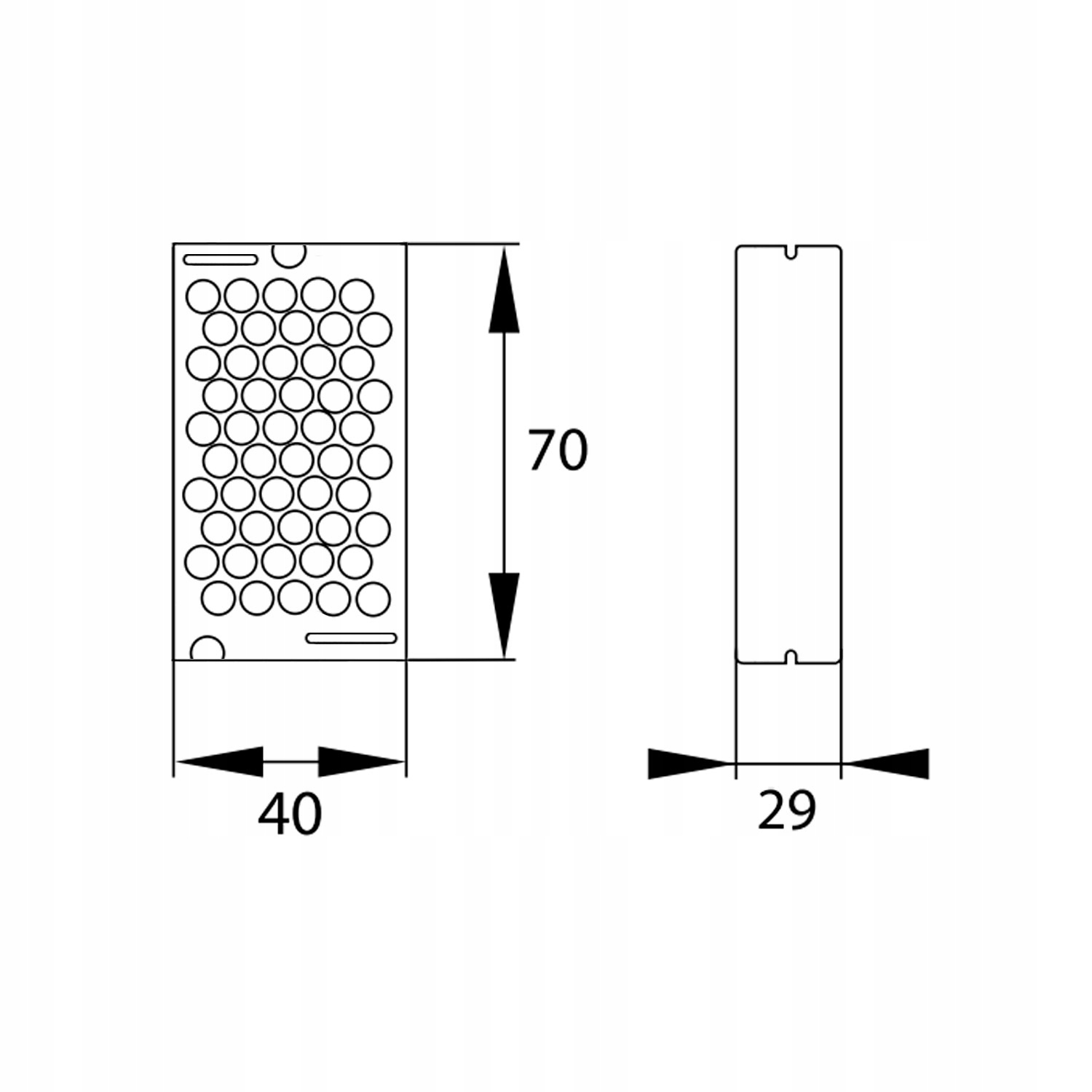 Zasilacz LED 15W 12V IP20 Bemko do taśmy LED Moc 15 W