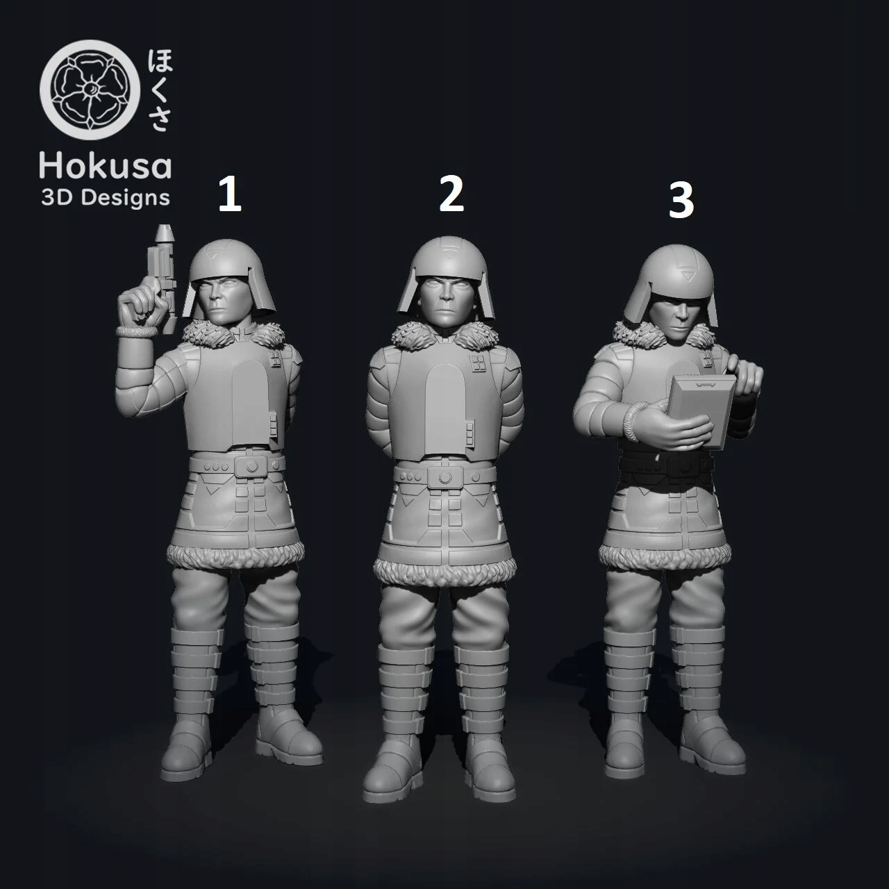 Despised Lieutenant model pasuje do gry StarWars Legion 3