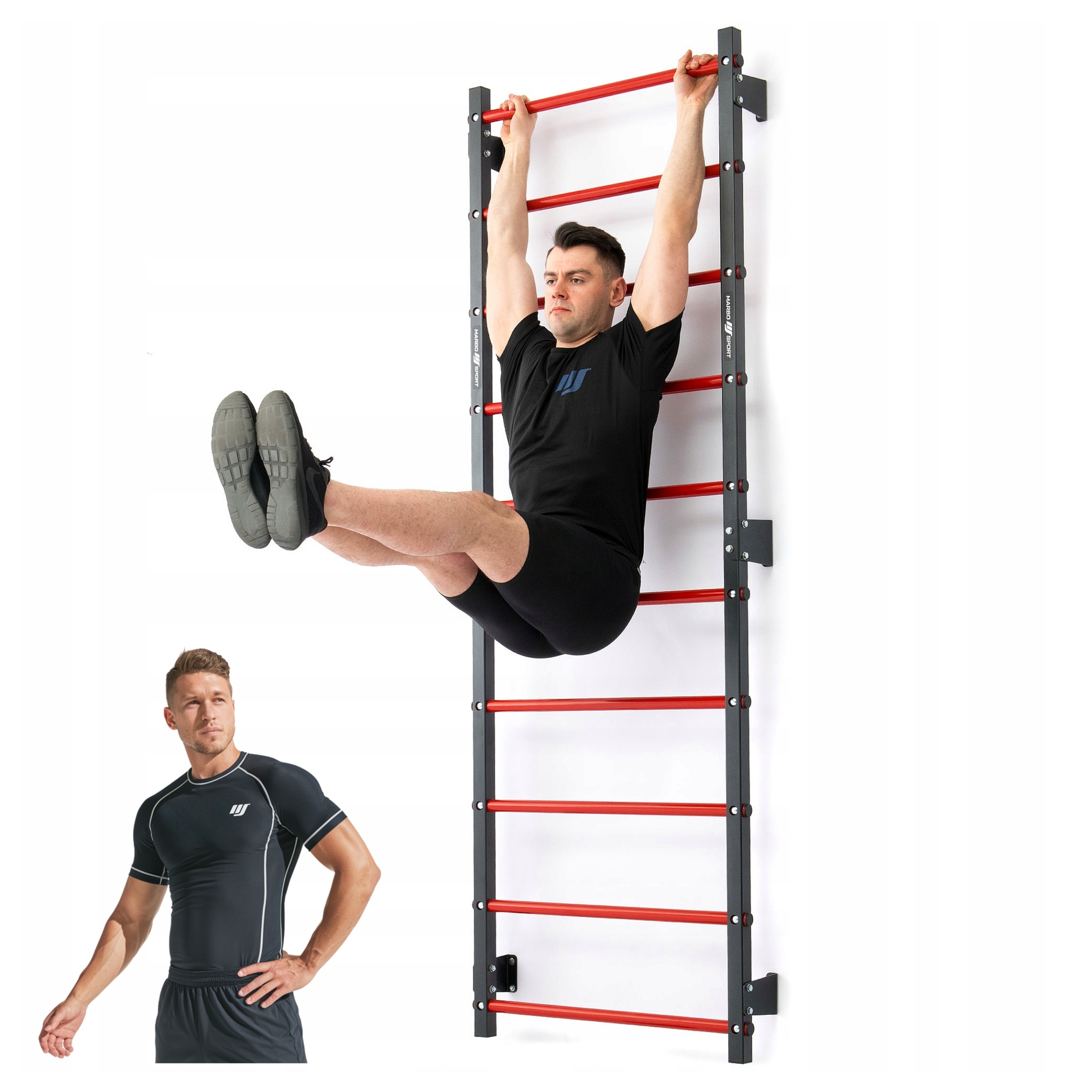 Gymnastický žebřík Marbo pro cvičení, rehabilitace, posilovna 230 x 81 cm