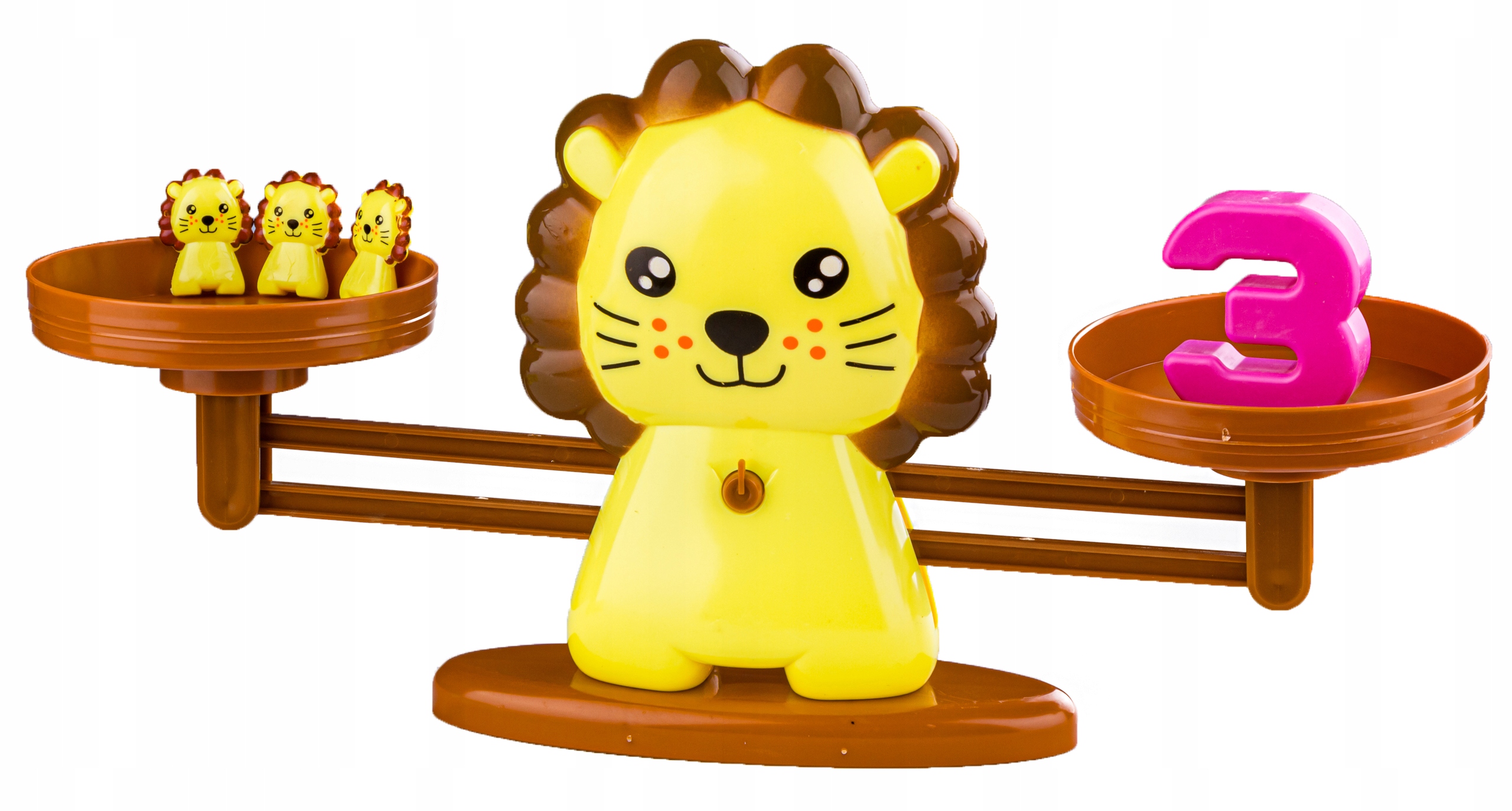 Waga Szalkowa Równoważnia LEW Nauka Liczenia LWY Bohater brak