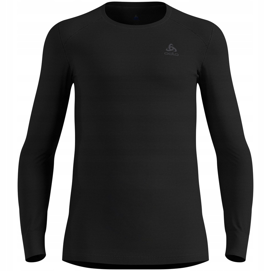 Pánské termoaktivní tričko Odlo Active Warm Bl Top Crew Neck Černá L