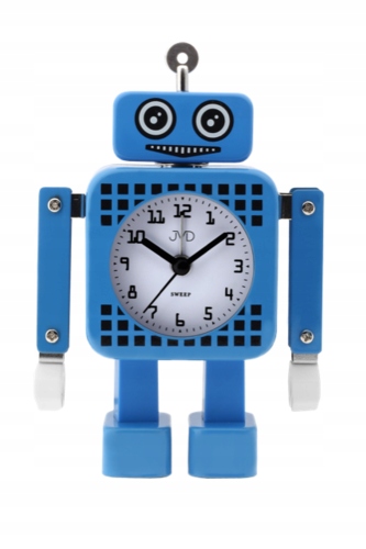 

Budzik dziecięcy metalowy robot Jvd SRP2304.1