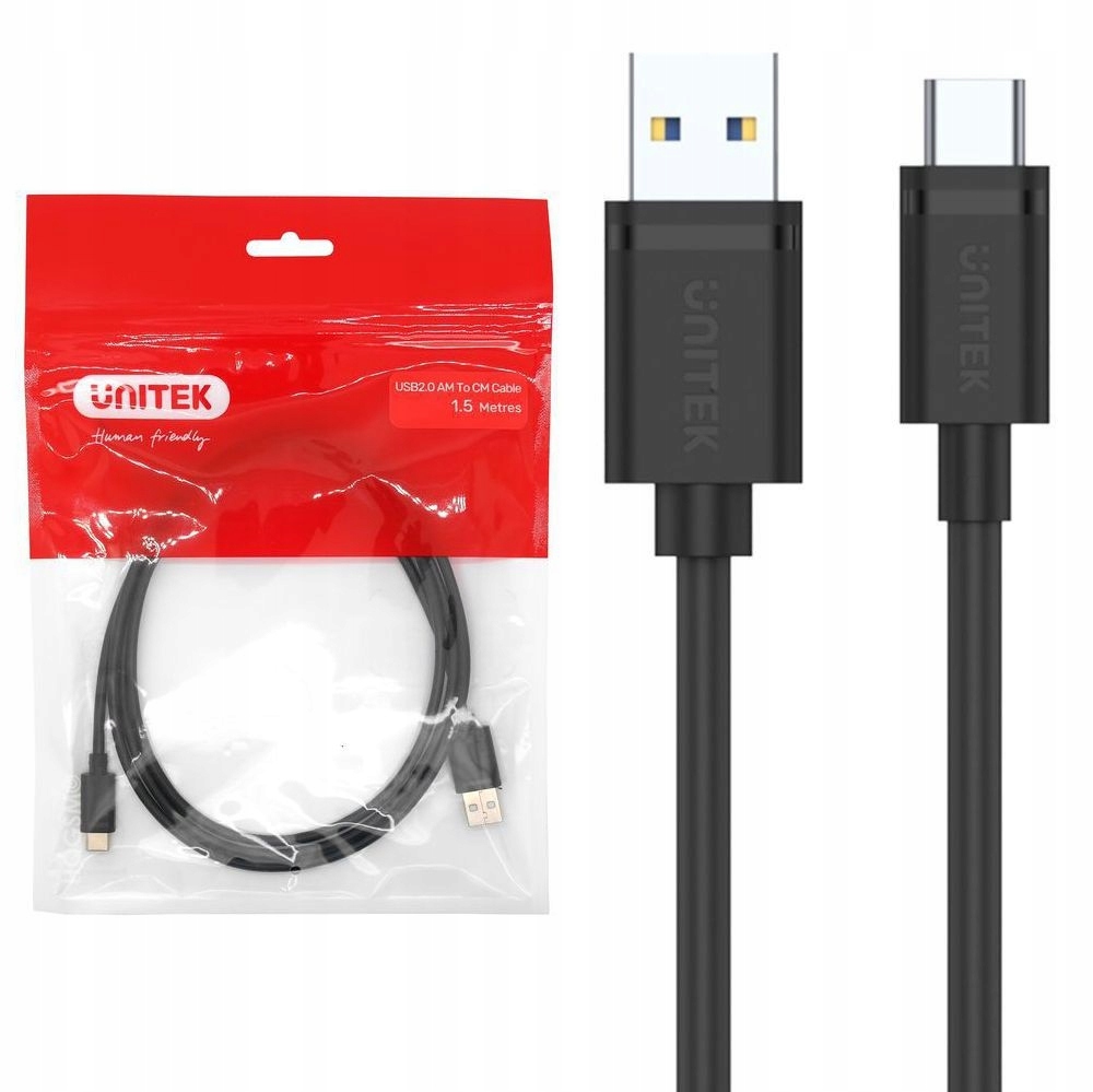 

Kabel Fast Charge Usb Usb-c 15W 150cm Unitek