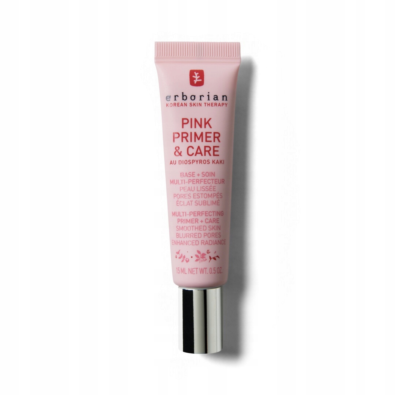 Erborian, Pink Primer & Care, Vyhlazující tekutý primer, 45 ml