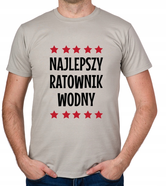 

koszulka Najlepszy Ratownik Wodny prezent