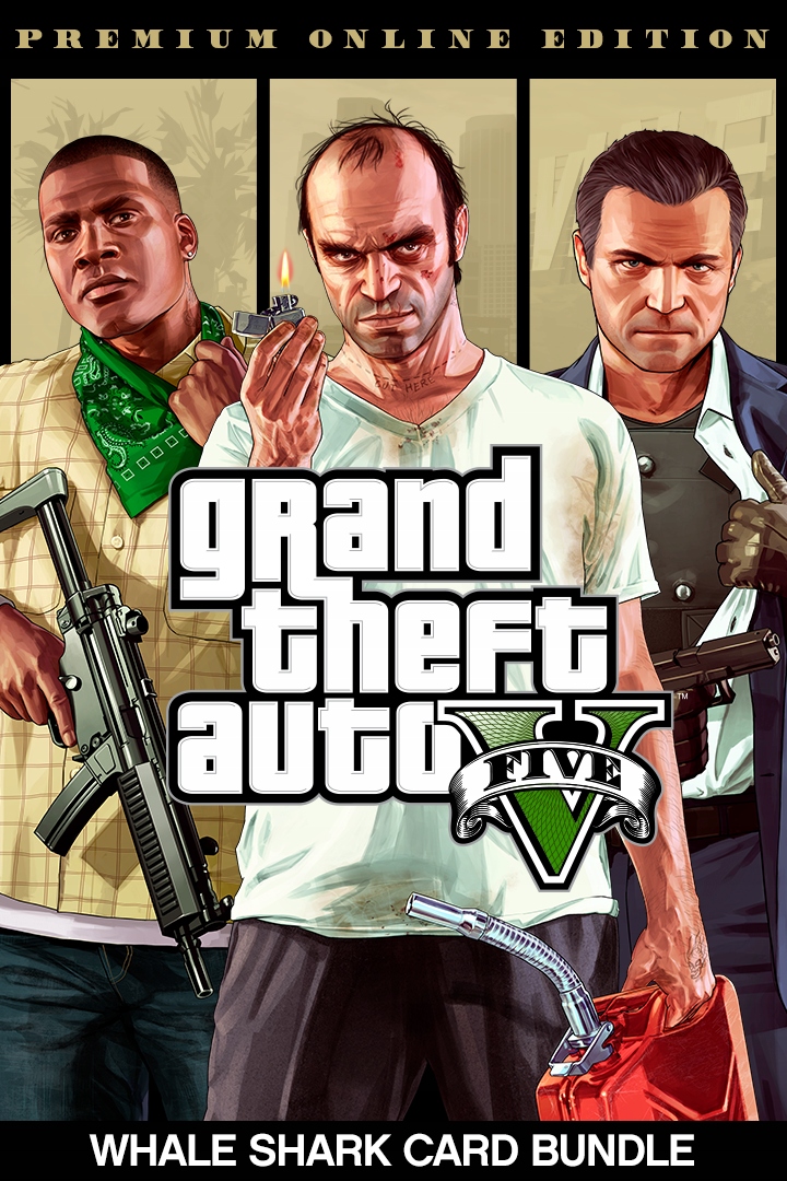 Grand Theft Auto Gta 5 V Premium Whale Shark Card Pl Pc Klucz Rockstar