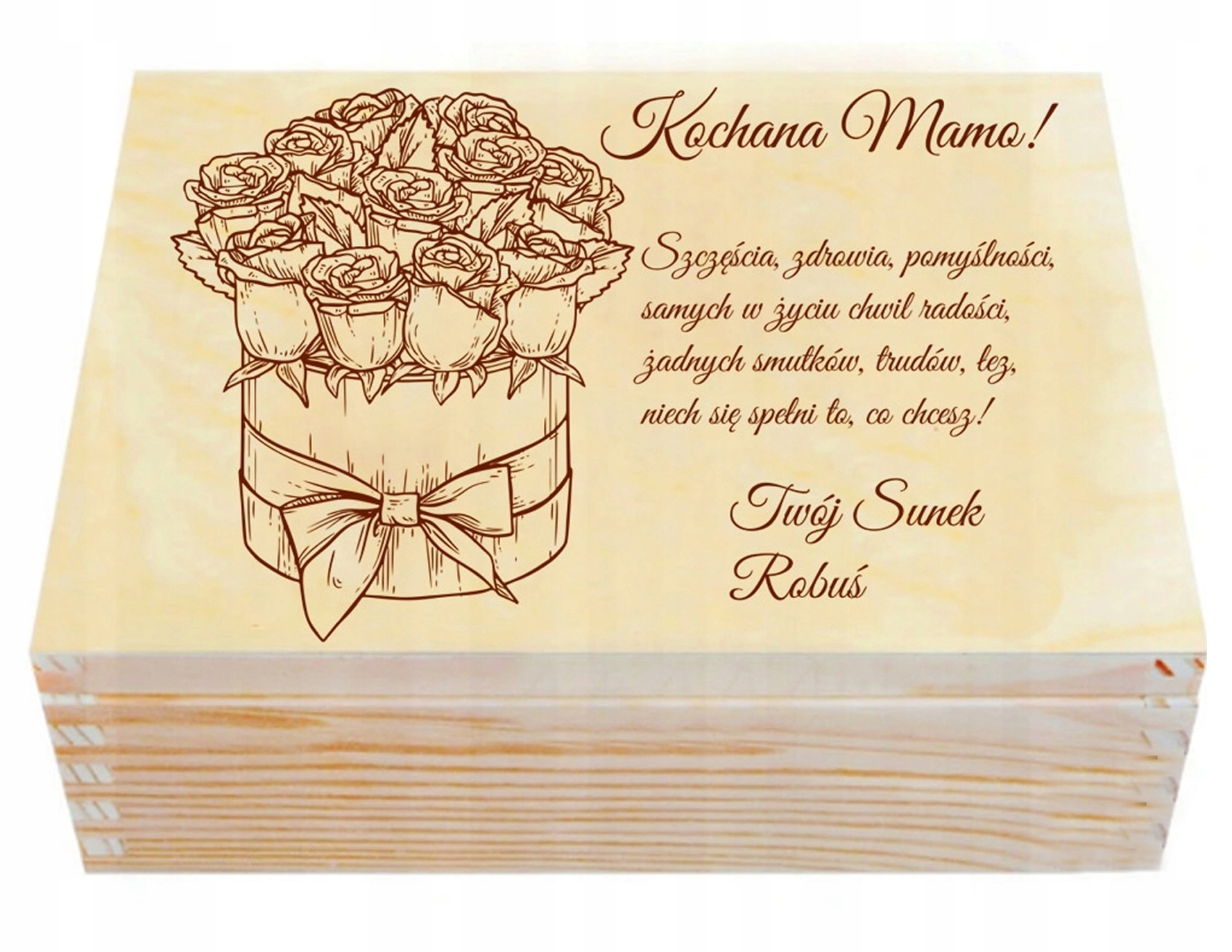 

Pudełko Na Herbatę Herbaciarka na Dzień Mamy Matki