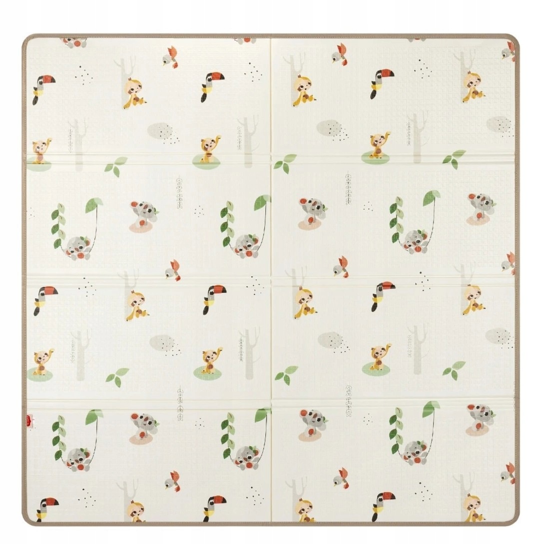 Tiny Love Składana mata piankowa dla niemowląt XL 150x150 Boho Chic