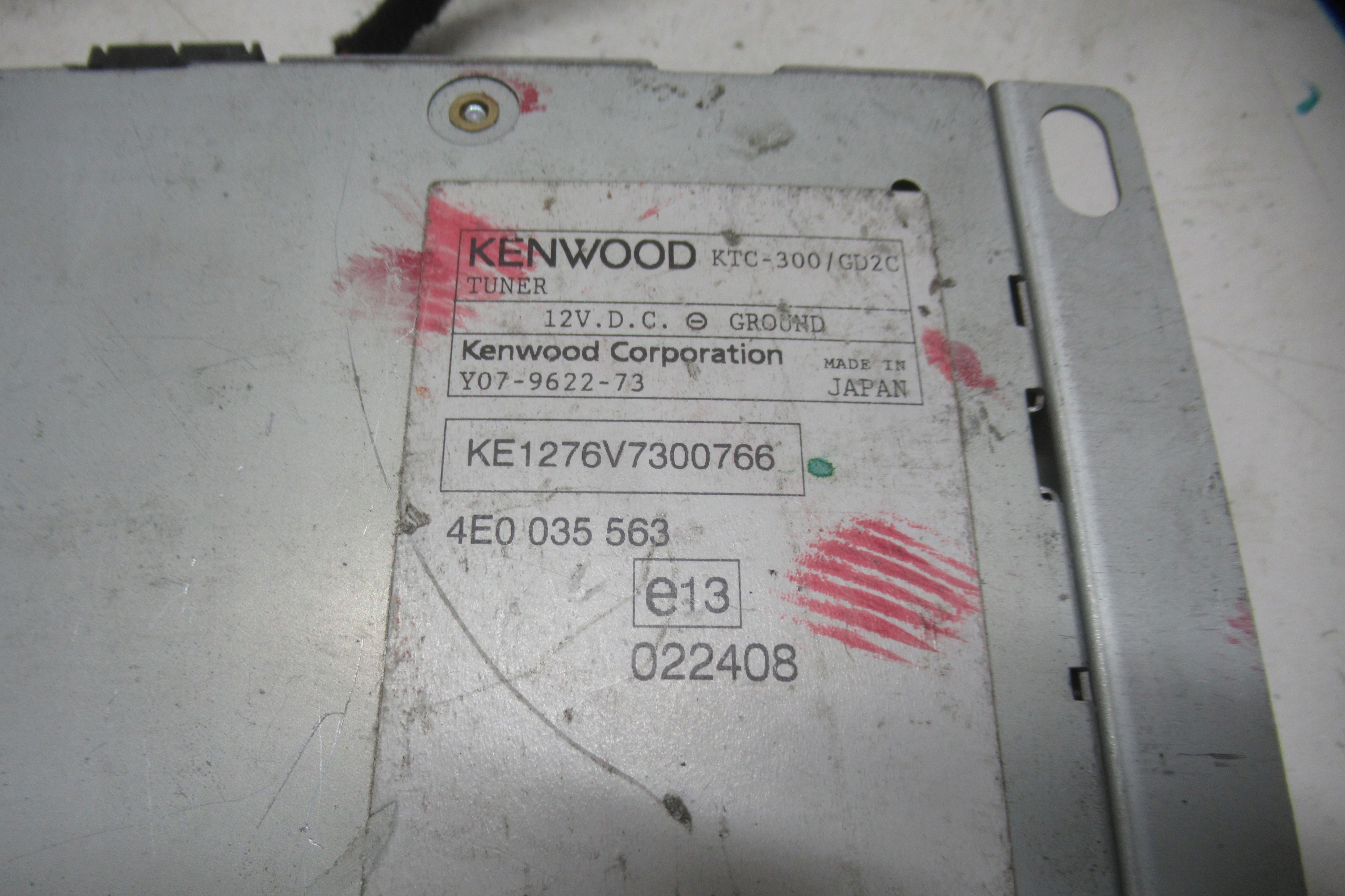 AUDI A6 C6 07R module amplifier RADIA 4E0035563