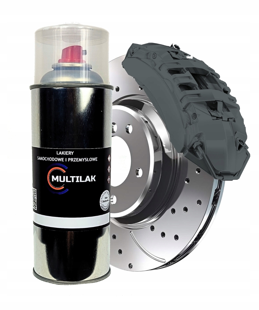 Farba w Sprayu do zacisków hamulcowych Ral 7012 Połysk