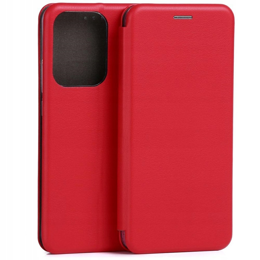 Etui Beline Book Magnetic do Oppo Reno 14 Pro czerwony
