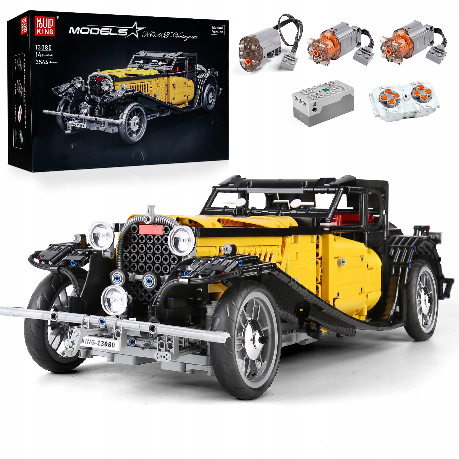 

App Motorized Classic Car Model Zabawki montażowe