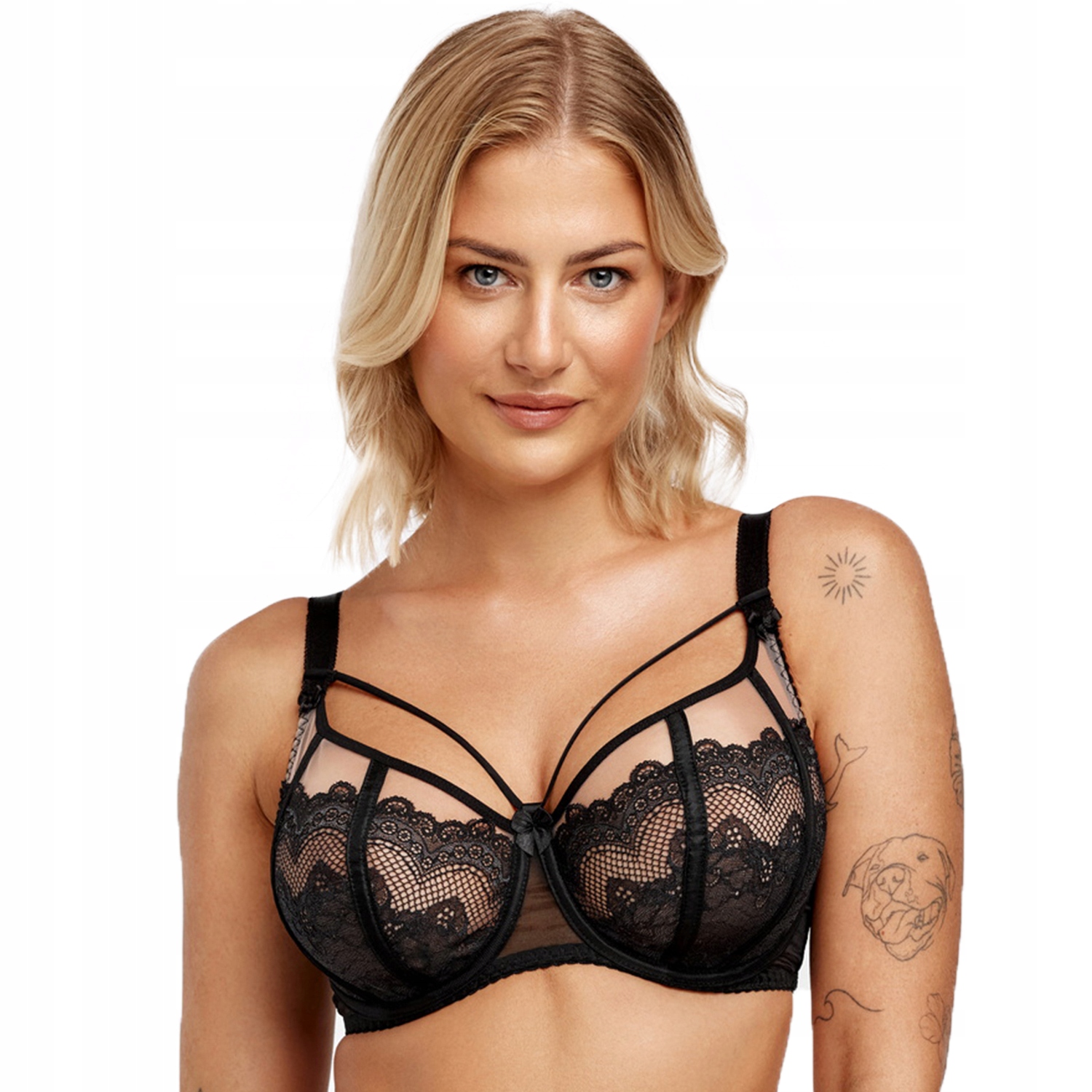 Azal Otylia černá 85C Měkká podprsenka