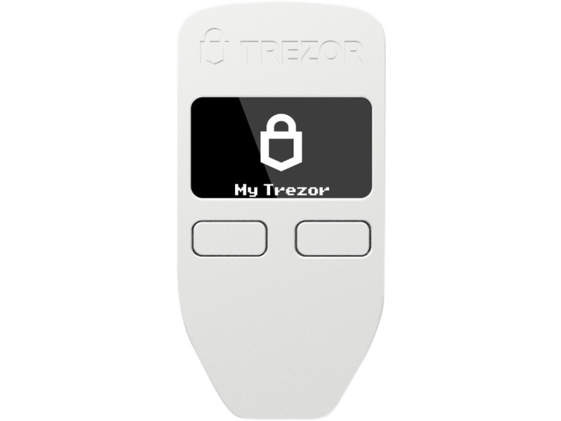 PORTFEL KRYPTOWALUT TREZOR MODEL ONE - WHITE
