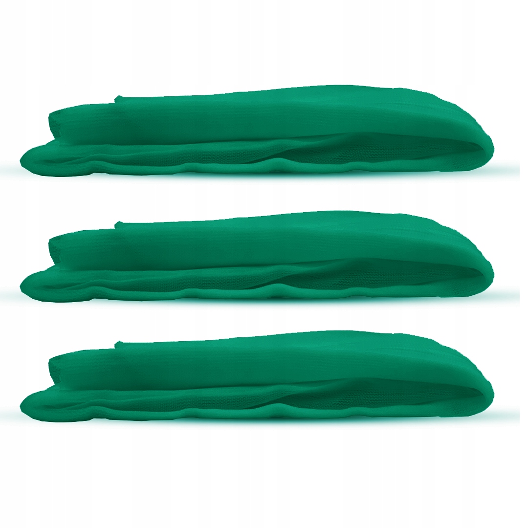 Siatka na rusztowania zielona rusztowanie Ochrona 2,57x10m Zestaw 3 sztuki