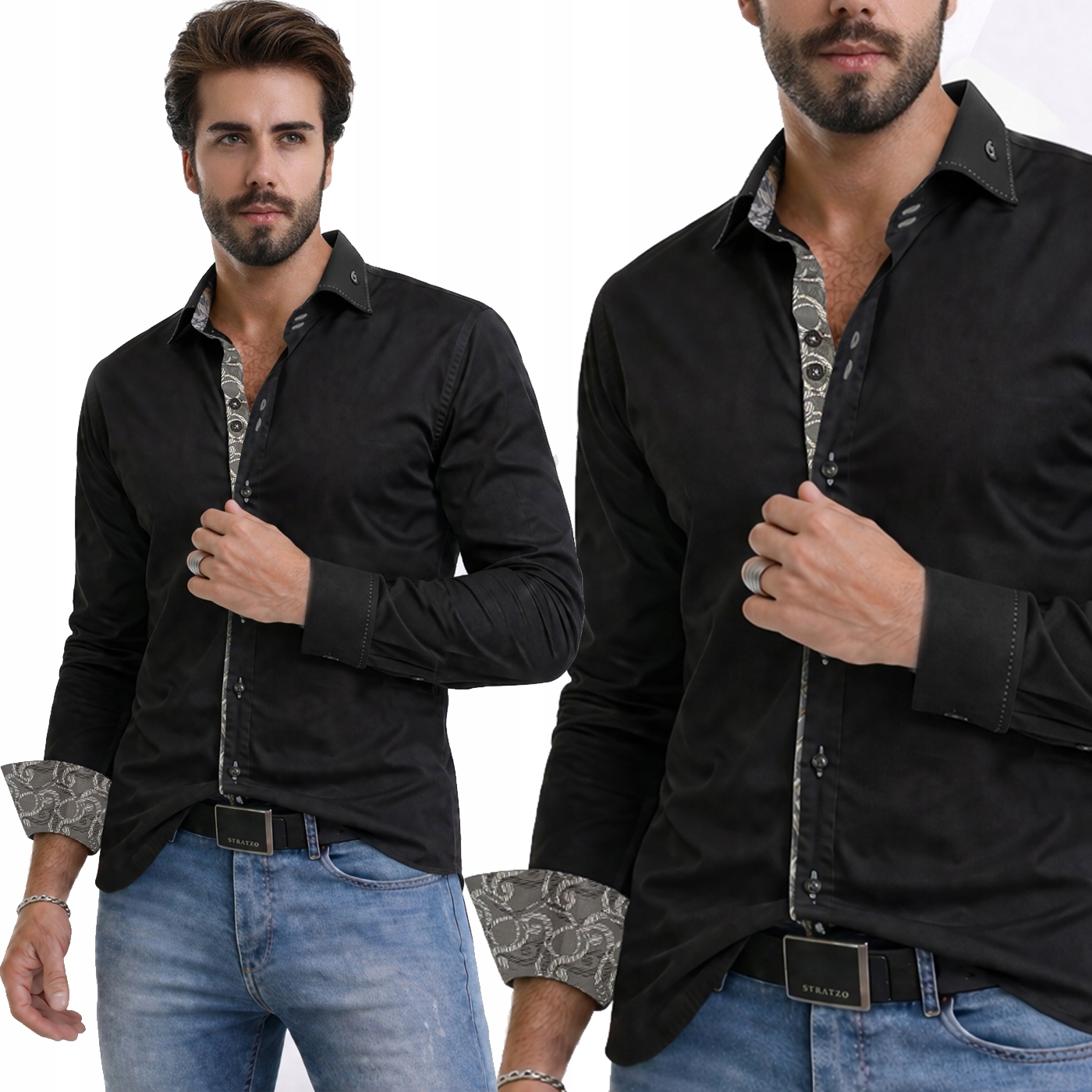 Pánská košile Mondo Limited Paisley Elegantní Business
