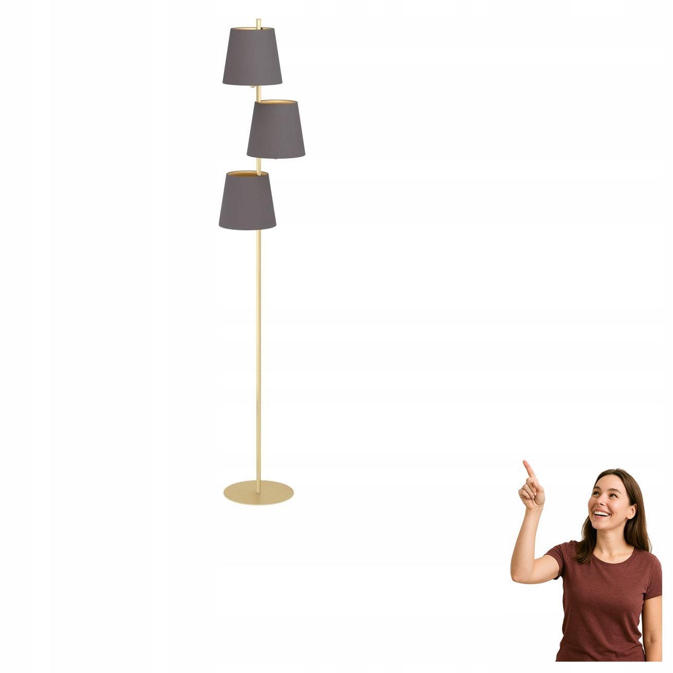 Podlahová lampa Almeida 2 99612 Eglo