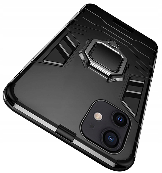 

Etui do iPhone 12 Pancerne Ring Case+ Szkło