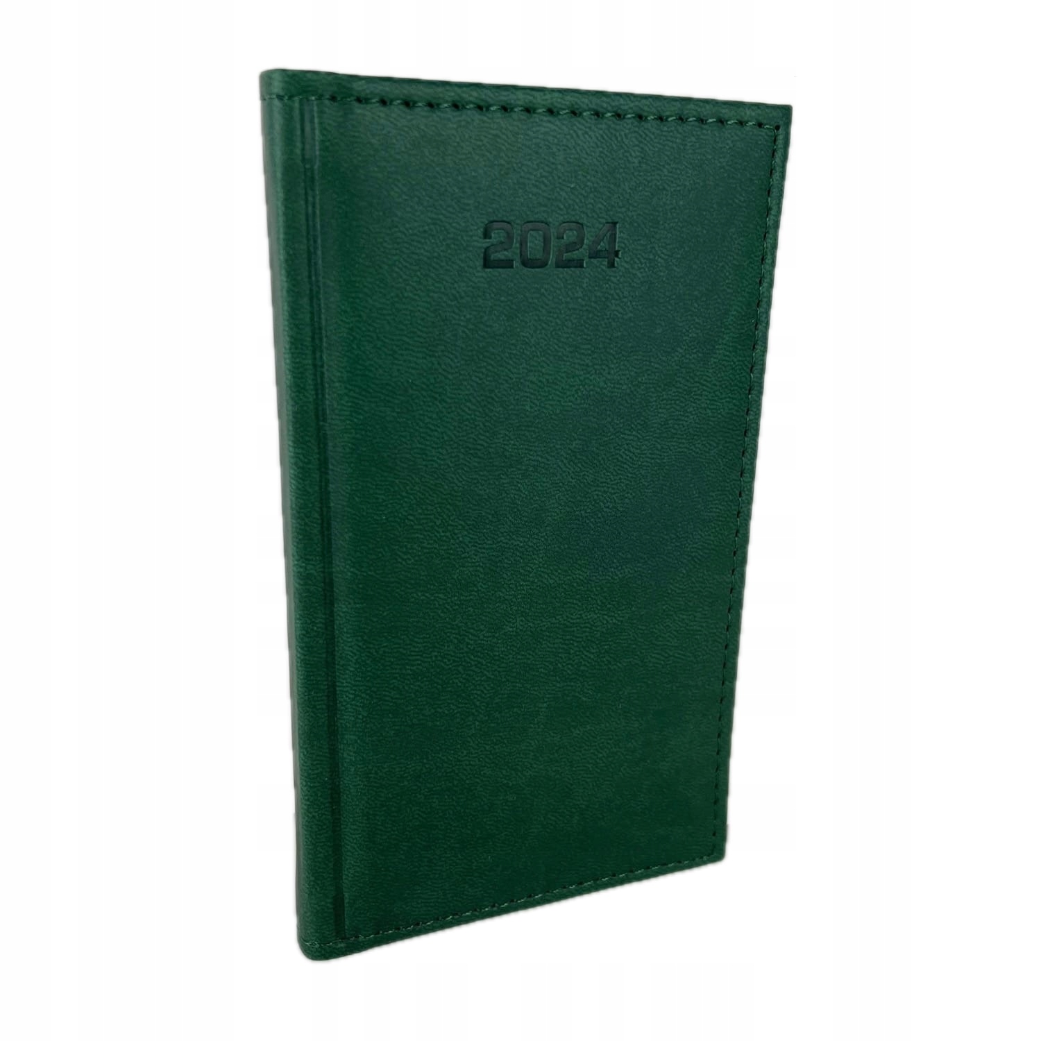 Kalendarz 2024 A6 tygodniowy kieszonkowy BUTELKOWA ZIELEŃ Marka inny