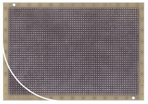 UM-56 Dvoustranná vrtaná deska s metalizací 114 x 165 mm