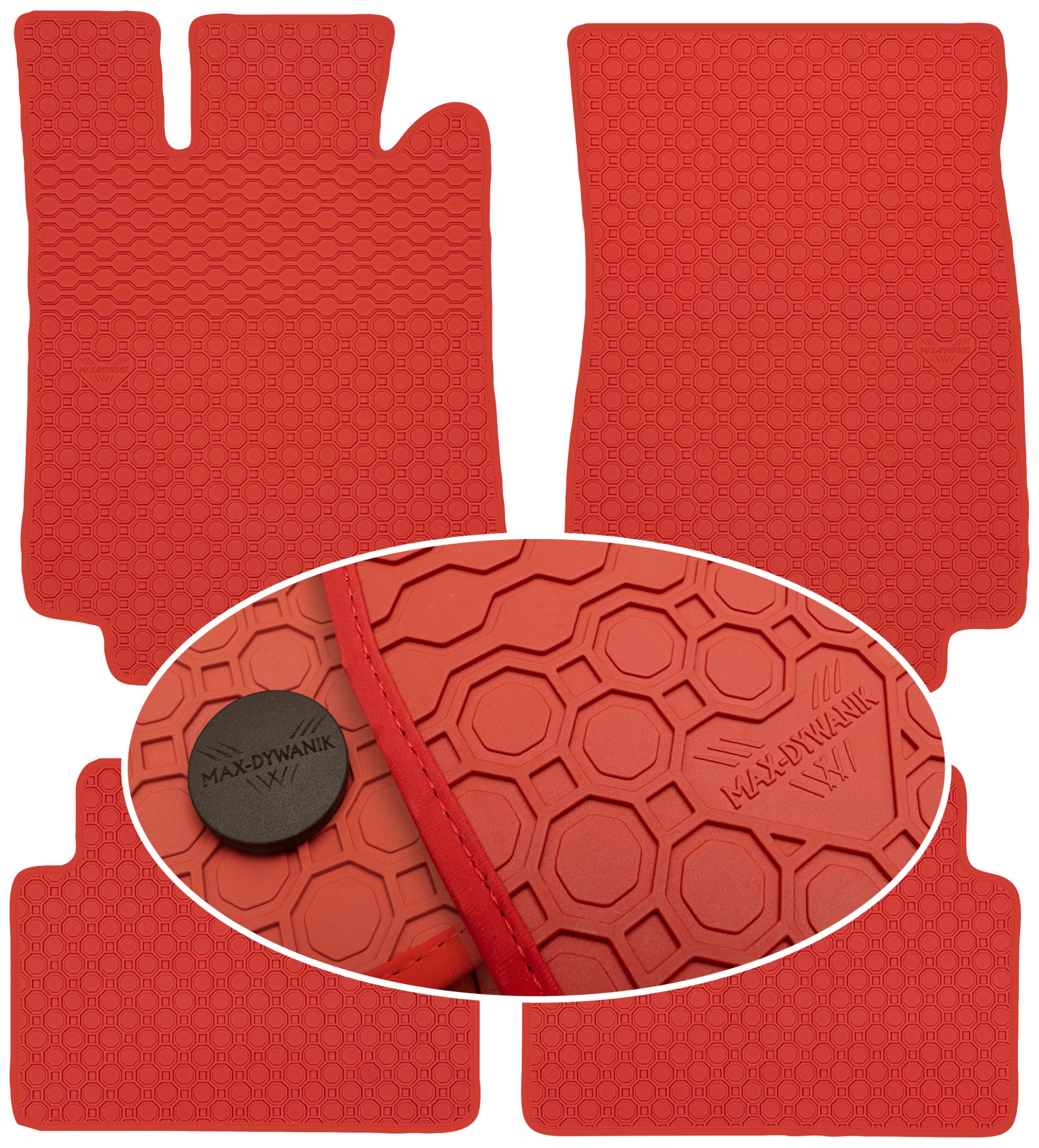 S-Klasa W220 1998-2005 Koberce Červené