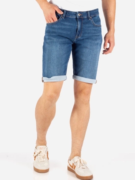 Cross Jeans A 565-189 Kraťasy Tmavě Modré Leom 28