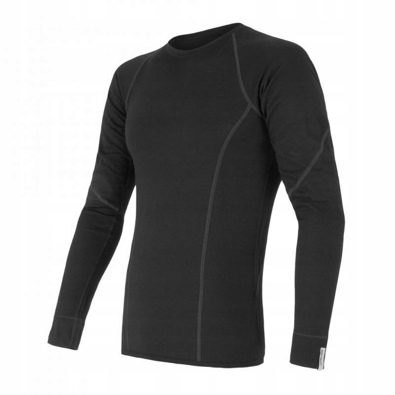 Sensor Triko Merino Active pánské dlouhý černá M