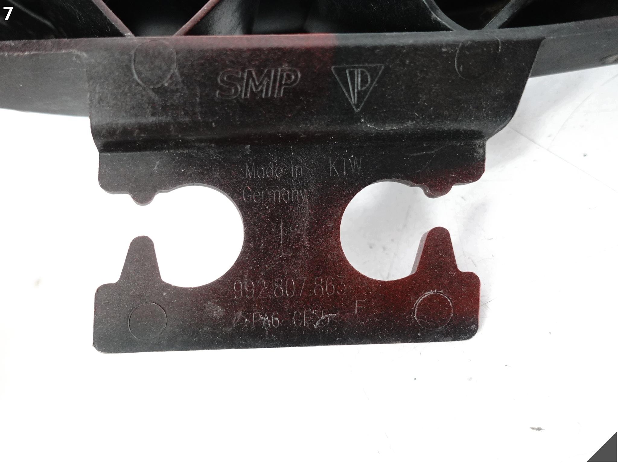 PORSCHE 911 992 CARRERA 4S 19- support holder bracket W bumper right rear part