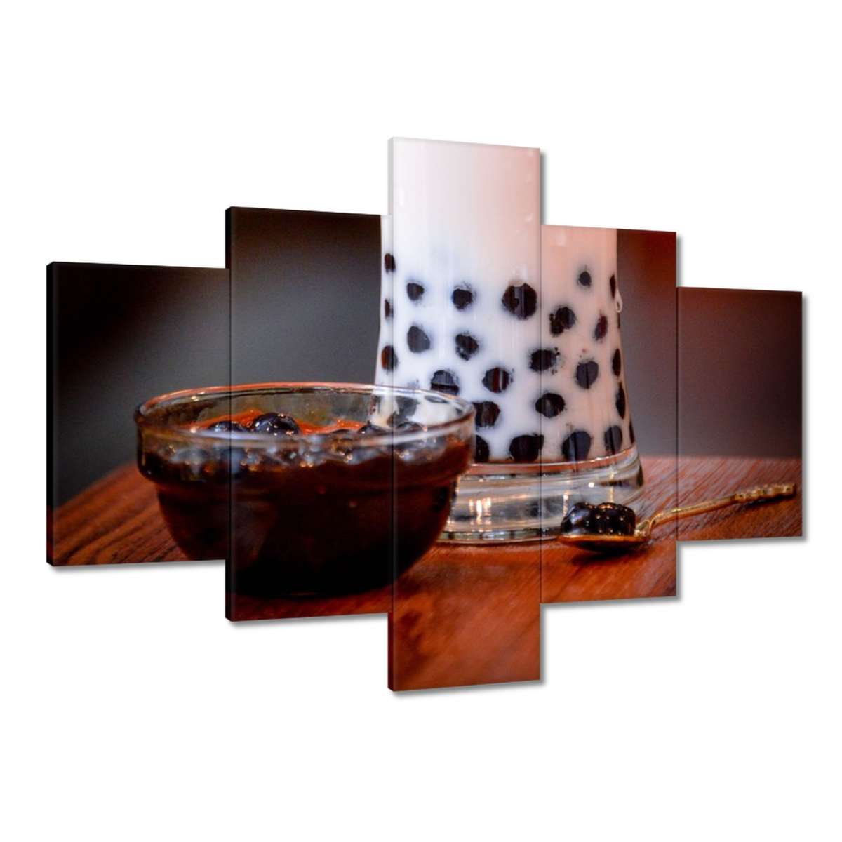 Obrazy 100x70 Bubble tea Čaj bubliny
