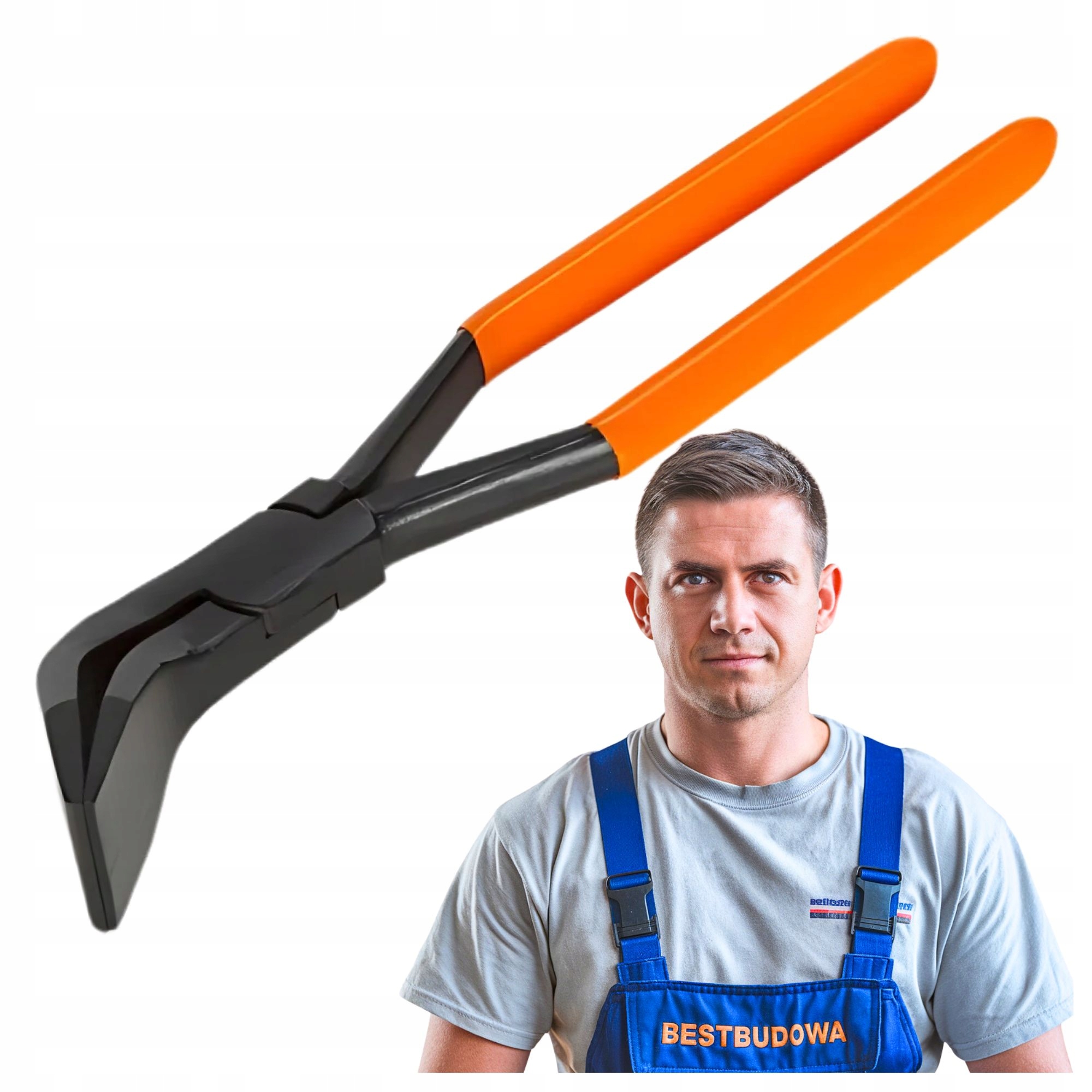 Kleště klempířské PiCARD Zahnuté, odolné proti korozi, 180 mm, 45°