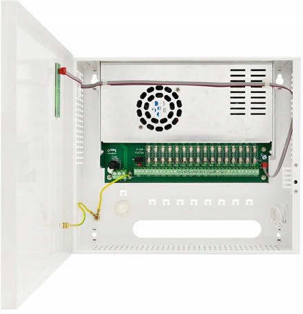 Impulzný napájací zdroj 12V/15A pre 16 Hd kamier Pulsar HPSDC-12V16X1A
