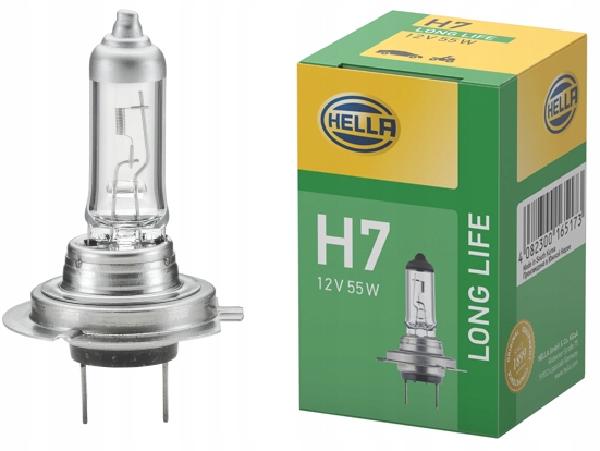 Hella Żarówka Halogenowa H7 12V 55W Long Life PX26d