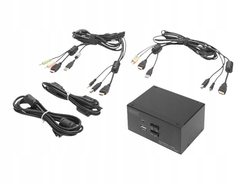 Digitus Kvm Switch 2x2 Hdmi 2-Port Producent Digitus