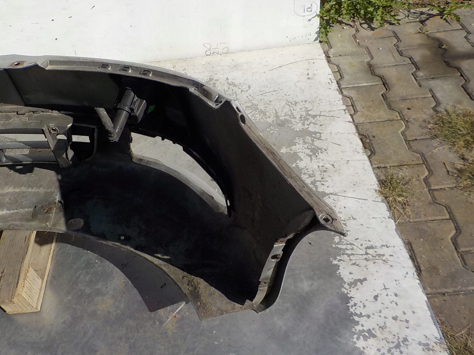 744 SKODA OCTAVIA II LIFT XSENON washers bumper front front