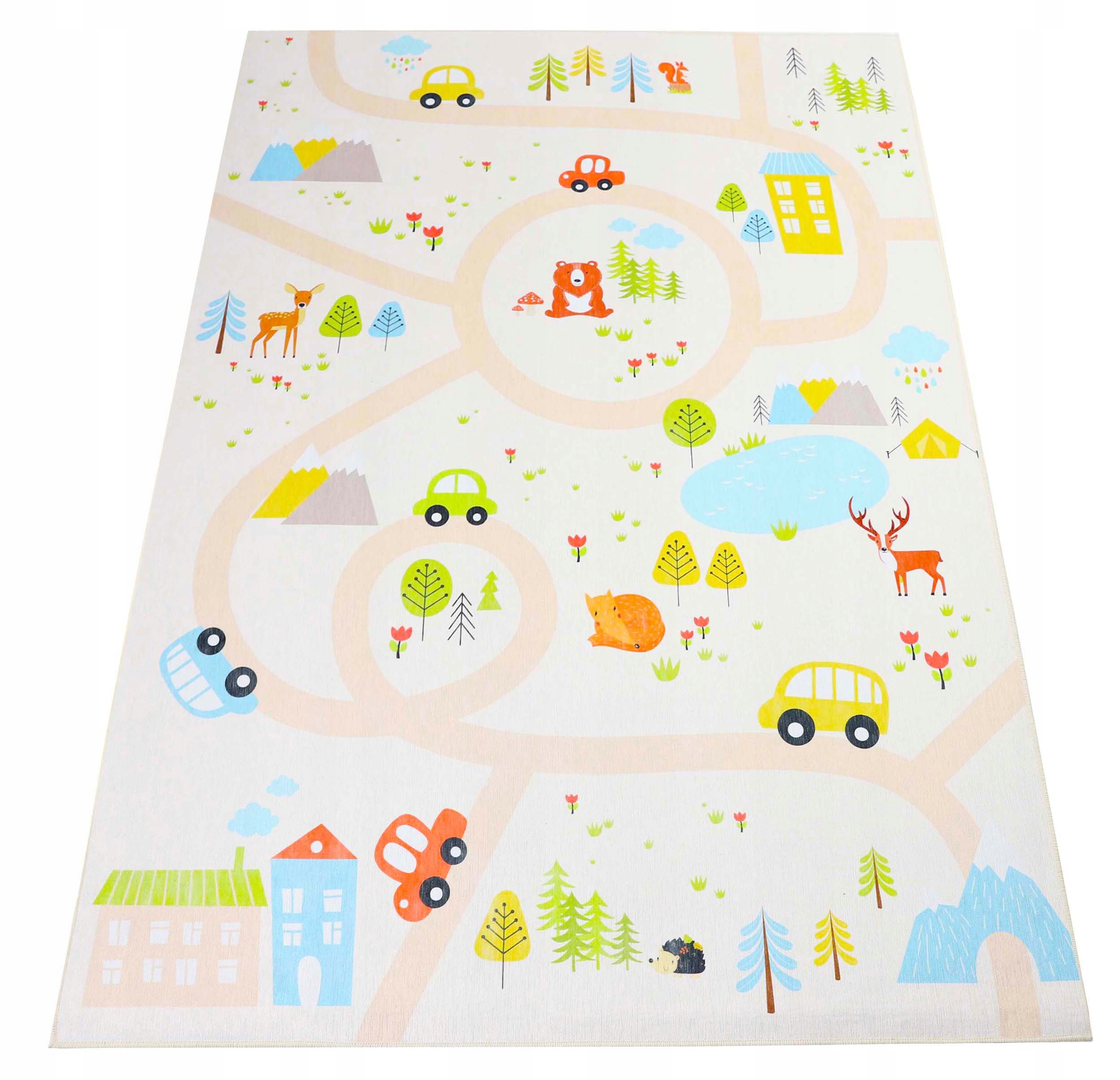 

Dywan Dziecięcy Antypoślizgowy Uliczki 120X170 cm