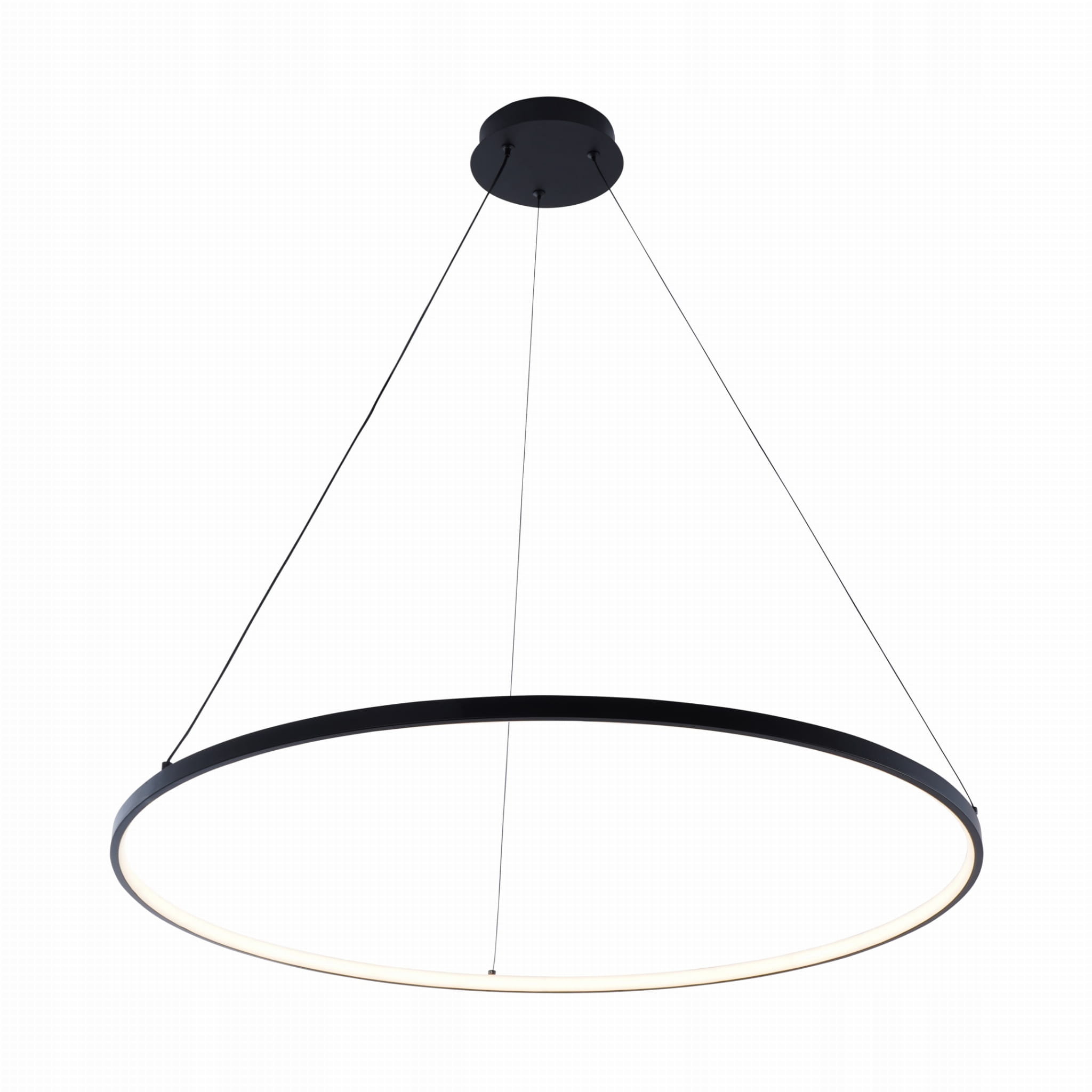 Závesný krúžok Breno, veľká moderná lampa s klasickým tvarom do obývačky