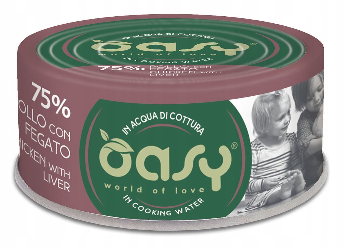 9x Oasy More Love kuřecí maso s játry 70 g plechovka